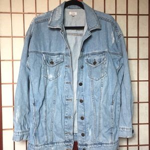 Tobi Oversized Denim Jacket (NEW never worn)